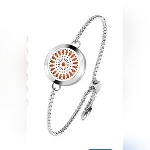Stainless Steel Essential Oil Diffuser Bracelet